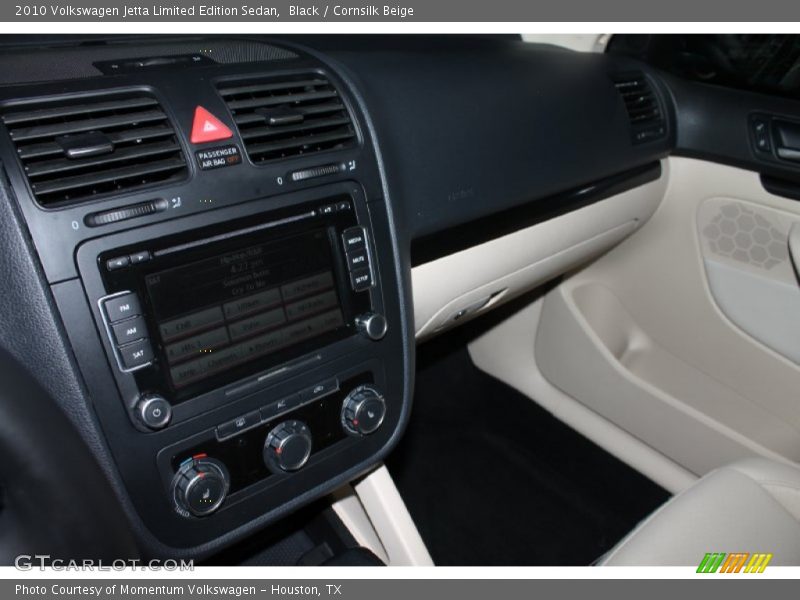Black / Cornsilk Beige 2010 Volkswagen Jetta Limited Edition Sedan