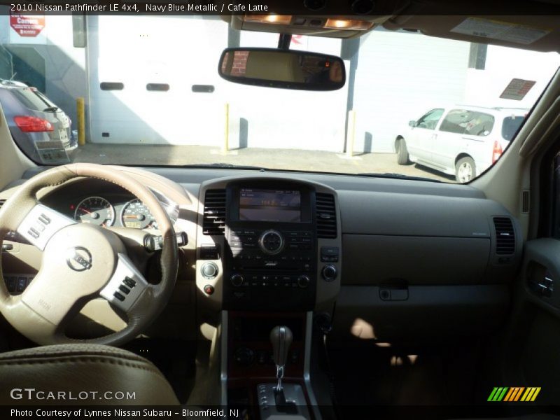 Navy Blue Metallic / Cafe Latte 2010 Nissan Pathfinder LE 4x4