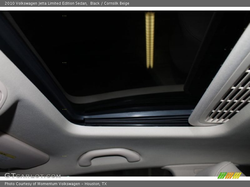 Black / Cornsilk Beige 2010 Volkswagen Jetta Limited Edition Sedan