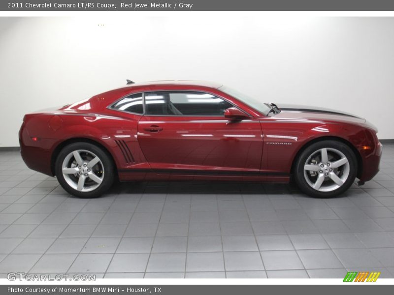 Red Jewel Metallic / Gray 2011 Chevrolet Camaro LT/RS Coupe