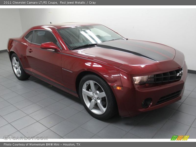 Red Jewel Metallic / Gray 2011 Chevrolet Camaro LT/RS Coupe