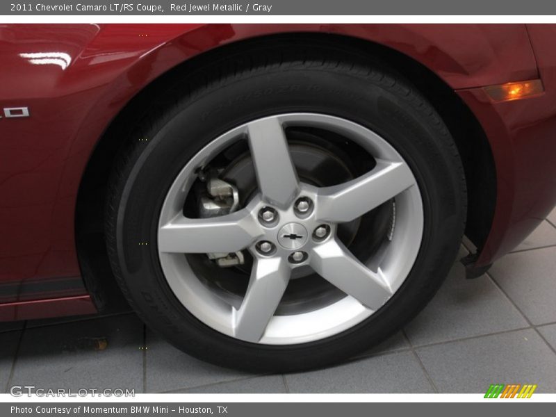 Red Jewel Metallic / Gray 2011 Chevrolet Camaro LT/RS Coupe