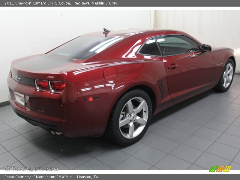 Red Jewel Metallic / Gray 2011 Chevrolet Camaro LT/RS Coupe