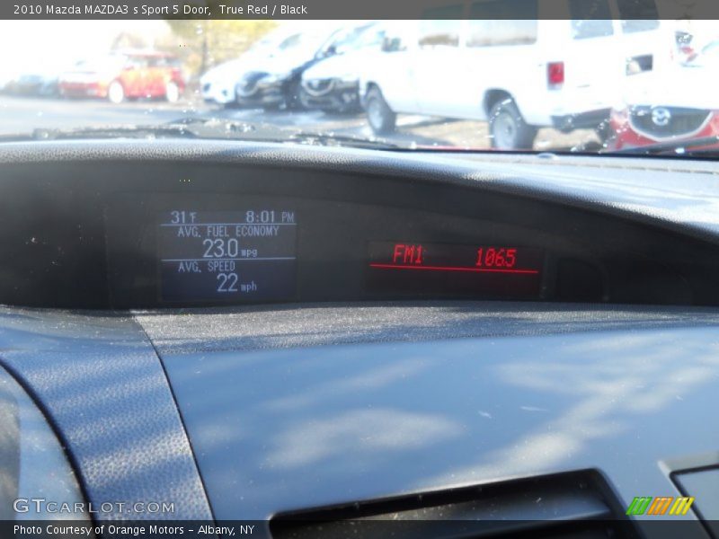 True Red / Black 2010 Mazda MAZDA3 s Sport 5 Door
