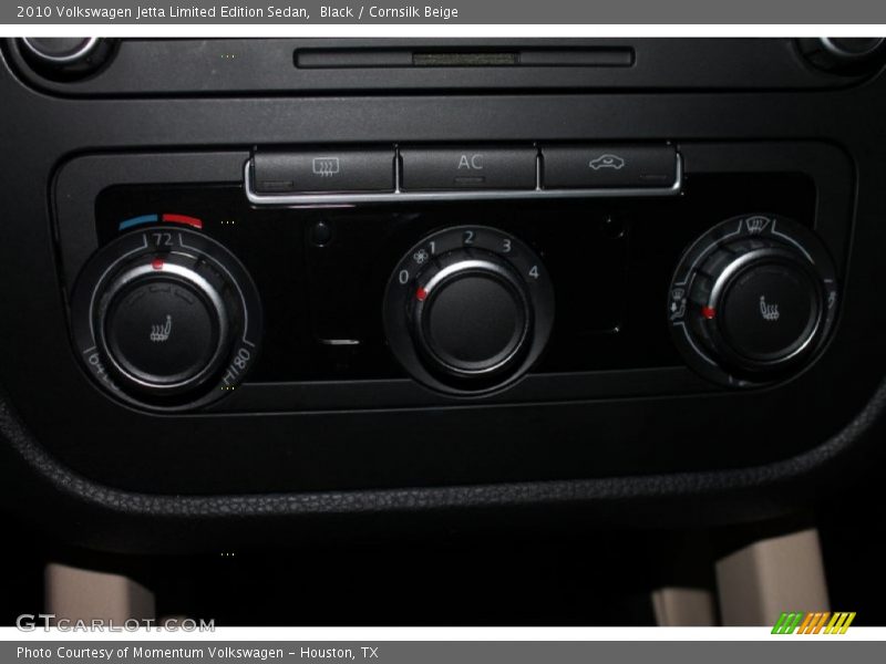 Black / Cornsilk Beige 2010 Volkswagen Jetta Limited Edition Sedan