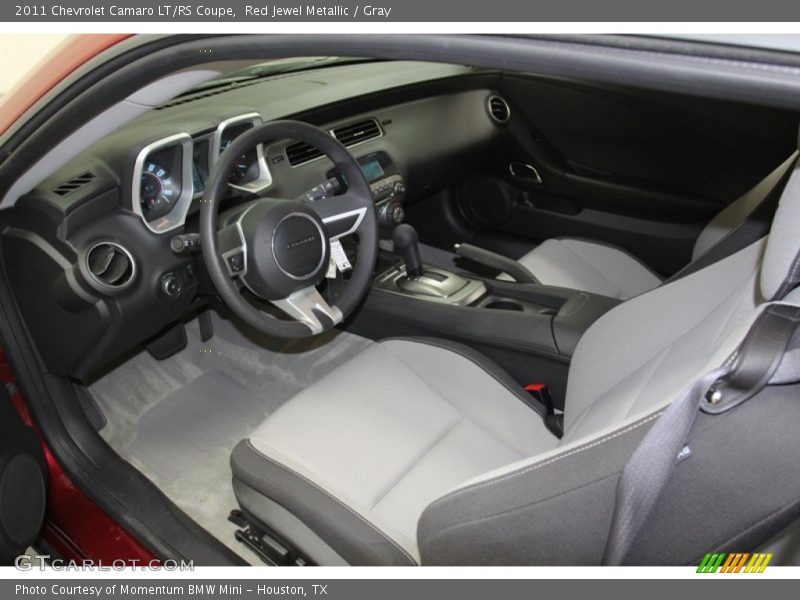 Red Jewel Metallic / Gray 2011 Chevrolet Camaro LT/RS Coupe