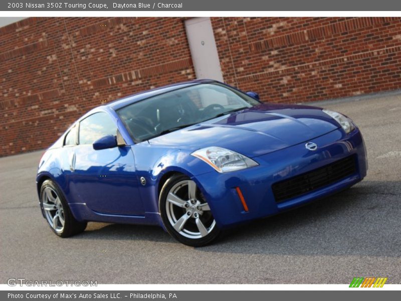 Daytona Blue / Charcoal 2003 Nissan 350Z Touring Coupe