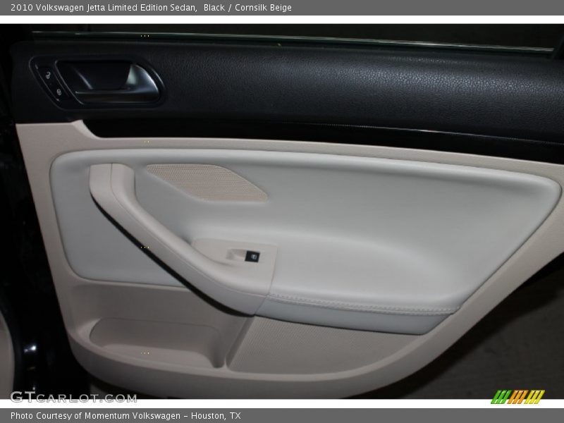 Black / Cornsilk Beige 2010 Volkswagen Jetta Limited Edition Sedan
