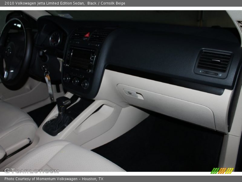 Black / Cornsilk Beige 2010 Volkswagen Jetta Limited Edition Sedan