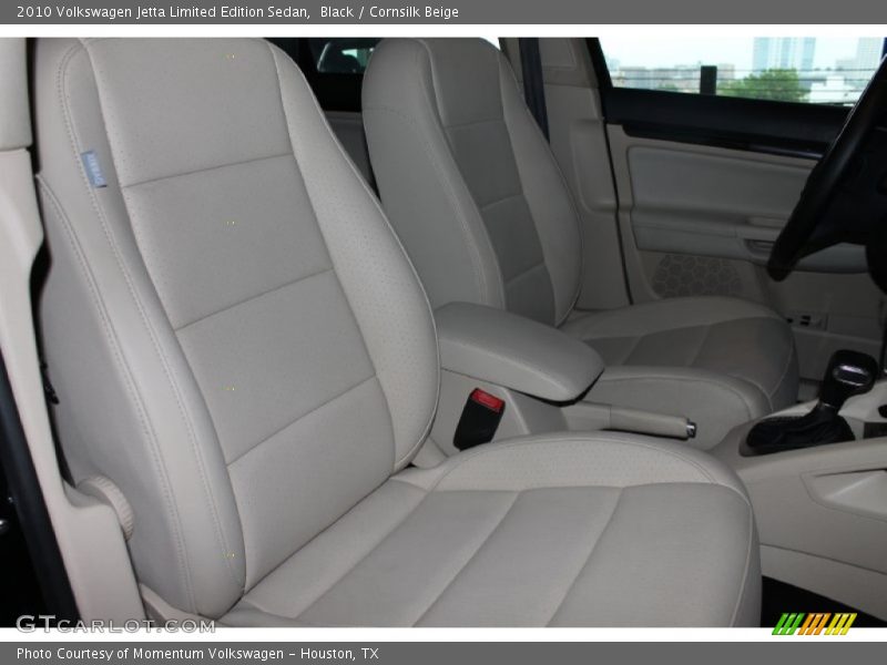 Black / Cornsilk Beige 2010 Volkswagen Jetta Limited Edition Sedan