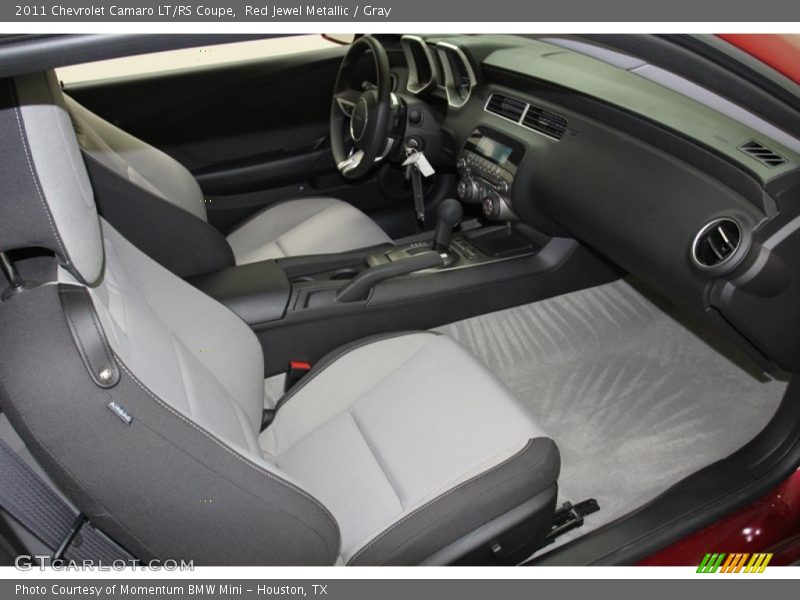 Red Jewel Metallic / Gray 2011 Chevrolet Camaro LT/RS Coupe