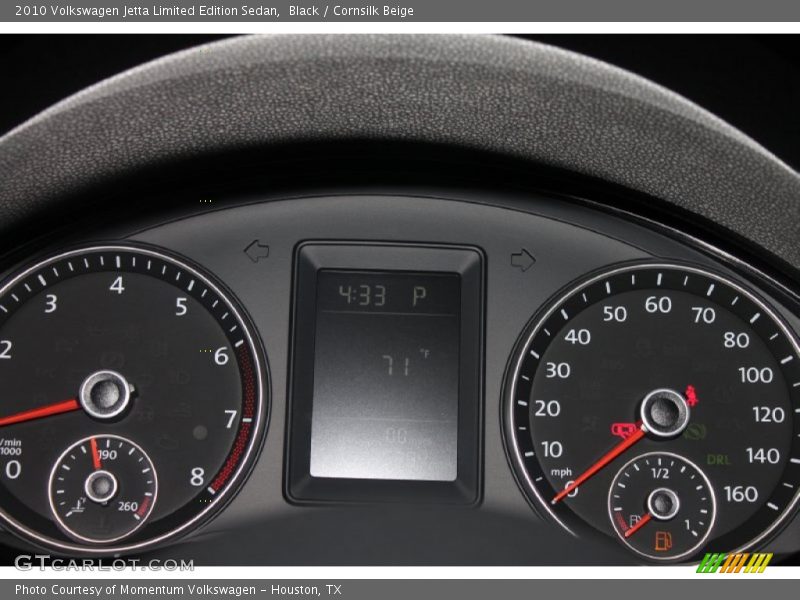 Black / Cornsilk Beige 2010 Volkswagen Jetta Limited Edition Sedan