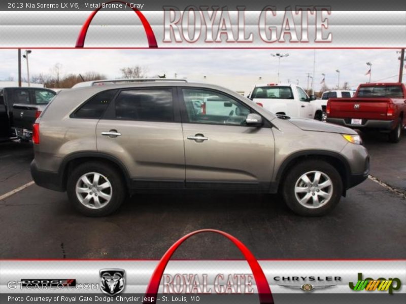 Metal Bronze / Gray 2013 Kia Sorento LX V6