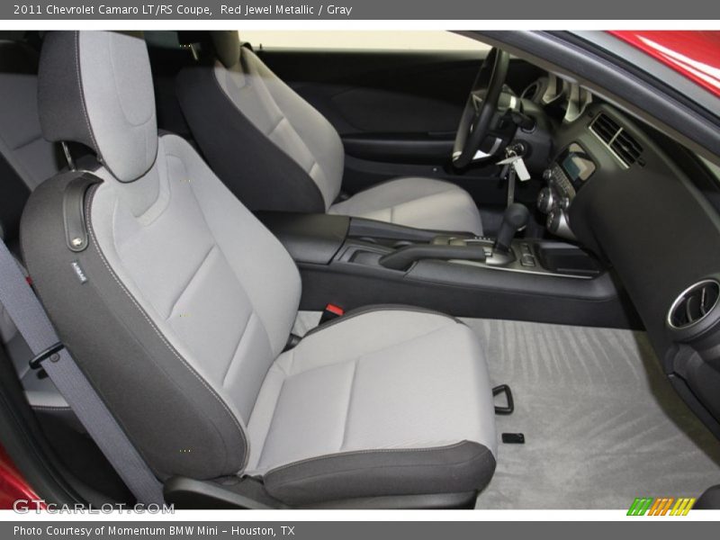 Red Jewel Metallic / Gray 2011 Chevrolet Camaro LT/RS Coupe