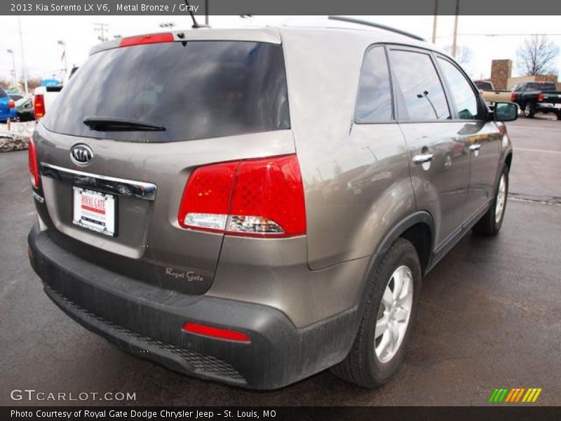 Metal Bronze / Gray 2013 Kia Sorento LX V6