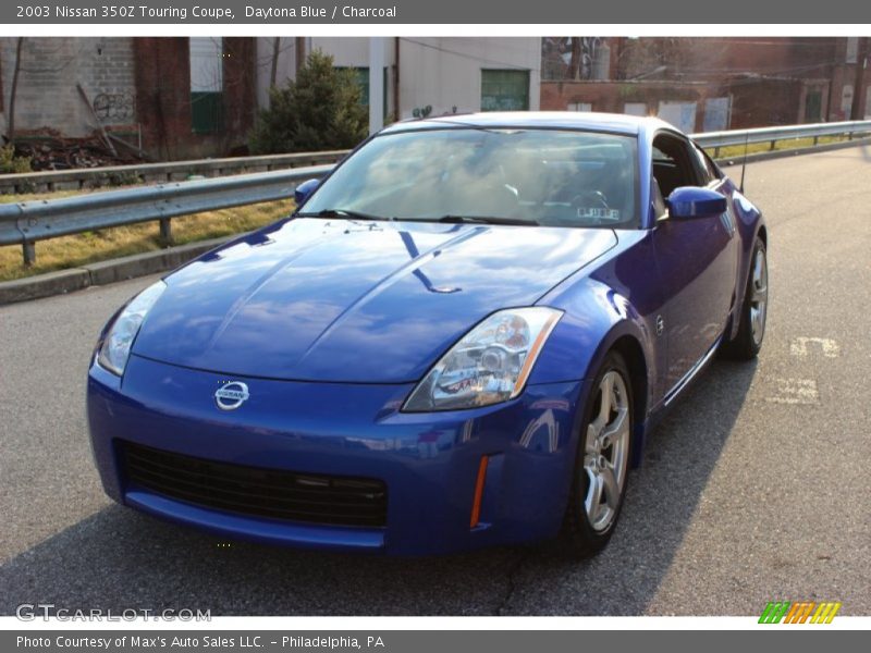 Daytona Blue / Charcoal 2003 Nissan 350Z Touring Coupe