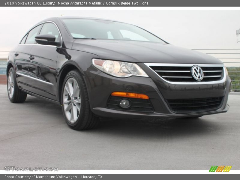 Mocha Anthracite Metallic / Cornsilk Beige Two Tone 2010 Volkswagen CC Luxury