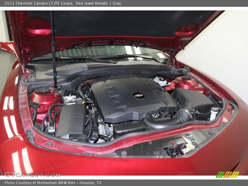 Red Jewel Metallic / Gray 2011 Chevrolet Camaro LT/RS Coupe