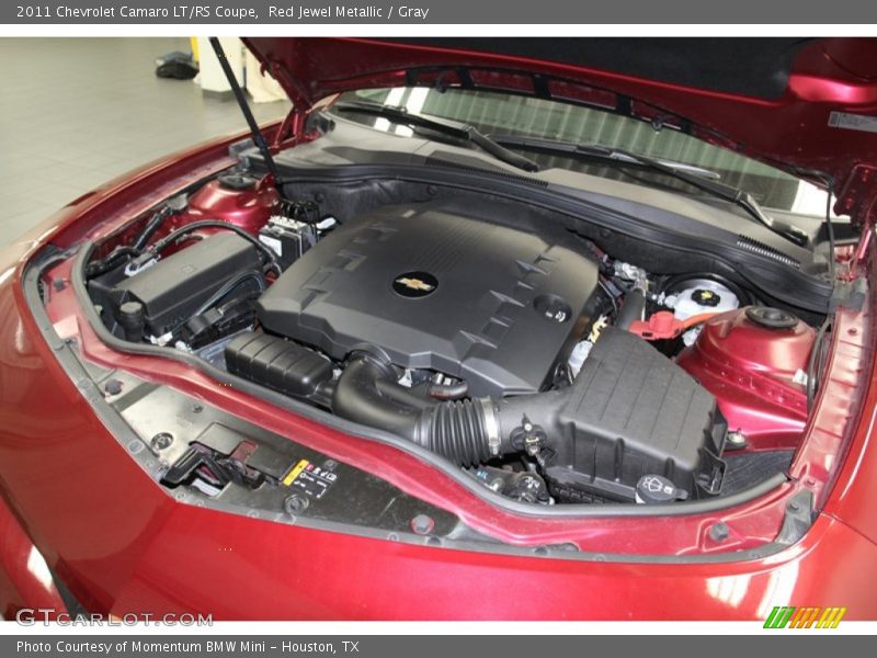 Red Jewel Metallic / Gray 2011 Chevrolet Camaro LT/RS Coupe