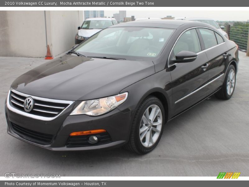 Mocha Anthracite Metallic / Cornsilk Beige Two Tone 2010 Volkswagen CC Luxury