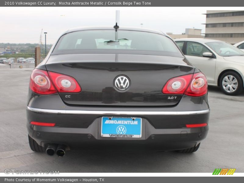 Mocha Anthracite Metallic / Cornsilk Beige Two Tone 2010 Volkswagen CC Luxury