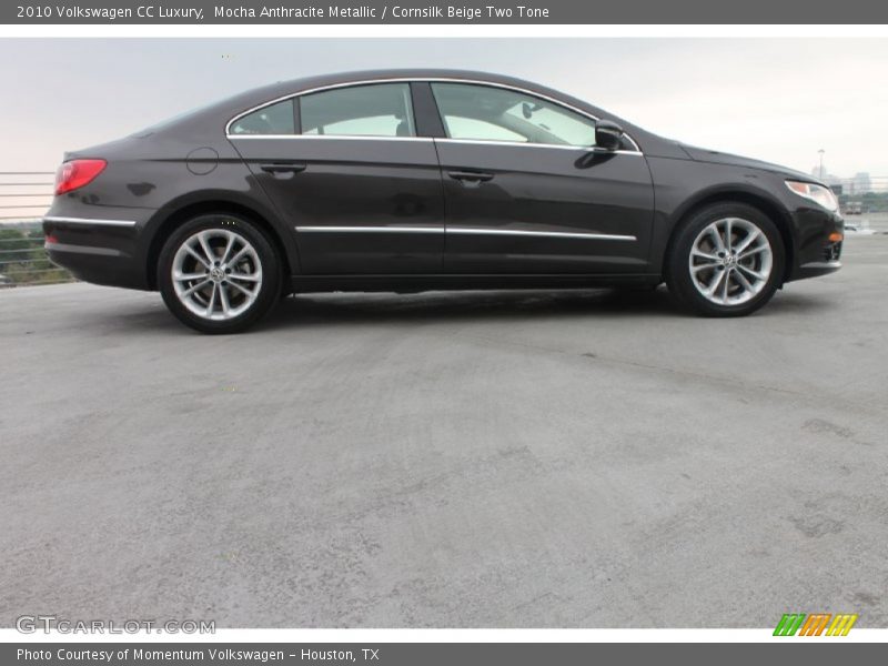 Mocha Anthracite Metallic / Cornsilk Beige Two Tone 2010 Volkswagen CC Luxury