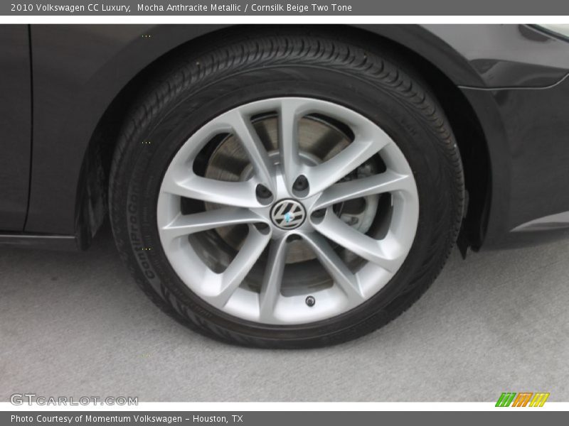 Mocha Anthracite Metallic / Cornsilk Beige Two Tone 2010 Volkswagen CC Luxury