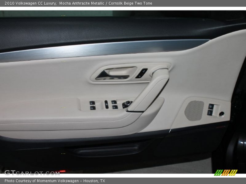 Mocha Anthracite Metallic / Cornsilk Beige Two Tone 2010 Volkswagen CC Luxury