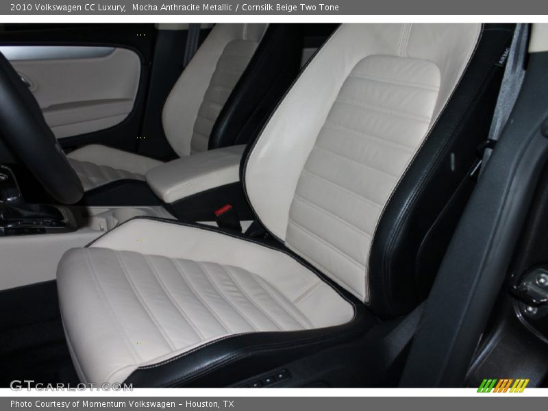 Mocha Anthracite Metallic / Cornsilk Beige Two Tone 2010 Volkswagen CC Luxury
