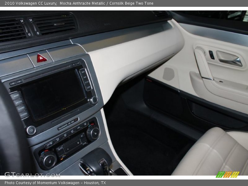 Mocha Anthracite Metallic / Cornsilk Beige Two Tone 2010 Volkswagen CC Luxury