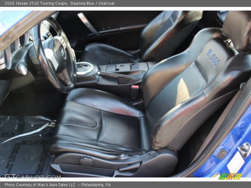 Front Seat of 2003 350Z Touring Coupe