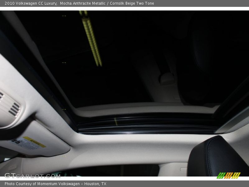 Mocha Anthracite Metallic / Cornsilk Beige Two Tone 2010 Volkswagen CC Luxury