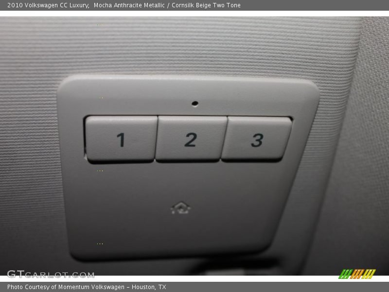 Mocha Anthracite Metallic / Cornsilk Beige Two Tone 2010 Volkswagen CC Luxury