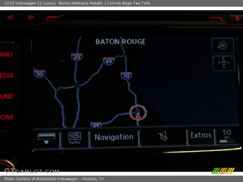 Mocha Anthracite Metallic / Cornsilk Beige Two Tone 2010 Volkswagen CC Luxury