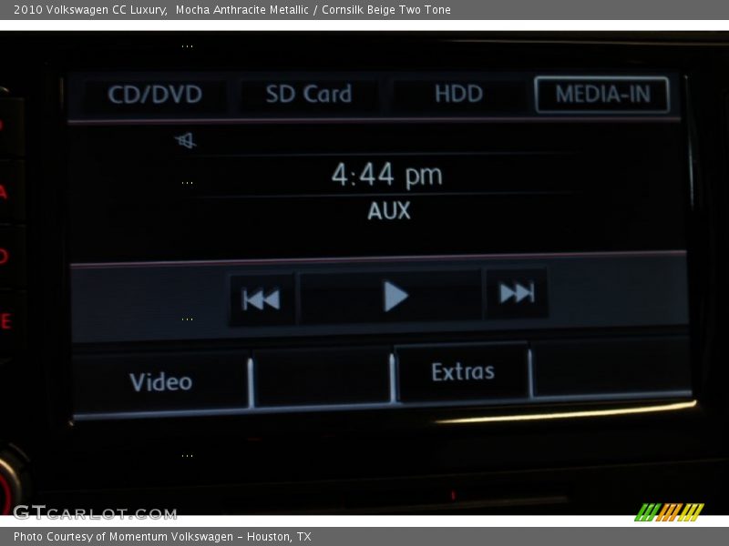 Mocha Anthracite Metallic / Cornsilk Beige Two Tone 2010 Volkswagen CC Luxury