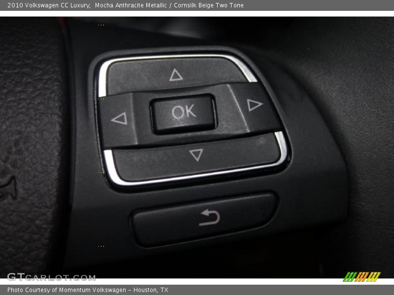 Mocha Anthracite Metallic / Cornsilk Beige Two Tone 2010 Volkswagen CC Luxury