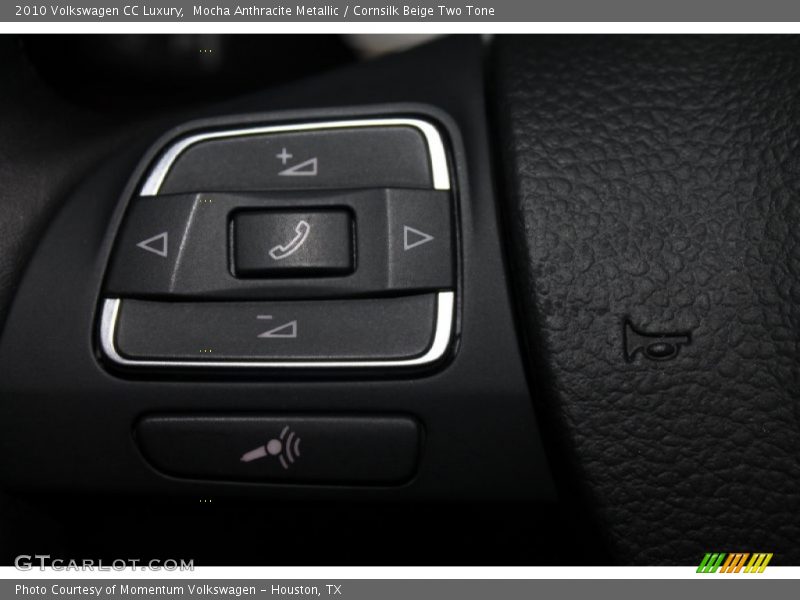 Mocha Anthracite Metallic / Cornsilk Beige Two Tone 2010 Volkswagen CC Luxury