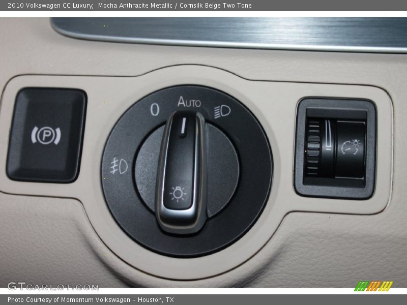 Mocha Anthracite Metallic / Cornsilk Beige Two Tone 2010 Volkswagen CC Luxury