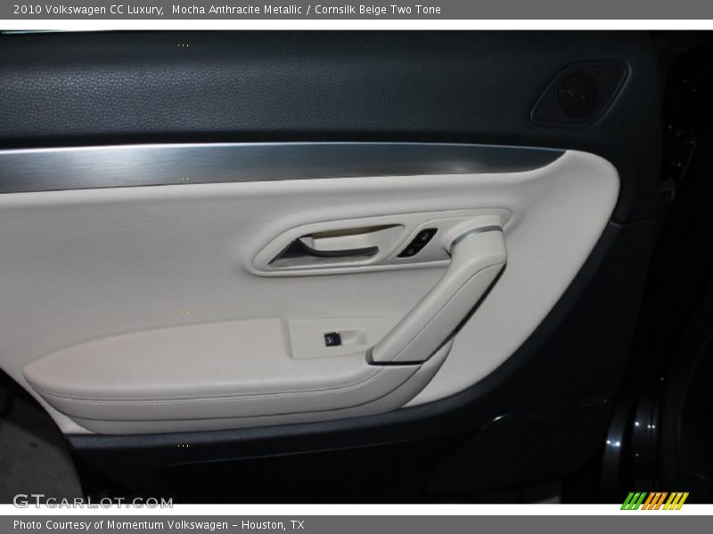 Mocha Anthracite Metallic / Cornsilk Beige Two Tone 2010 Volkswagen CC Luxury