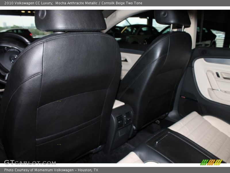 Mocha Anthracite Metallic / Cornsilk Beige Two Tone 2010 Volkswagen CC Luxury