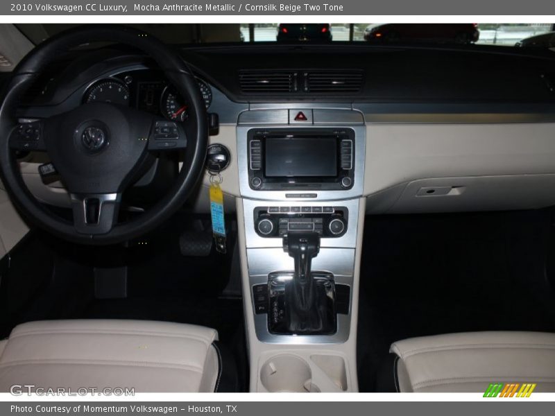 Mocha Anthracite Metallic / Cornsilk Beige Two Tone 2010 Volkswagen CC Luxury
