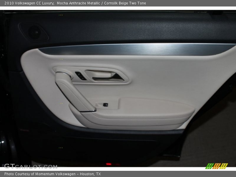 Mocha Anthracite Metallic / Cornsilk Beige Two Tone 2010 Volkswagen CC Luxury
