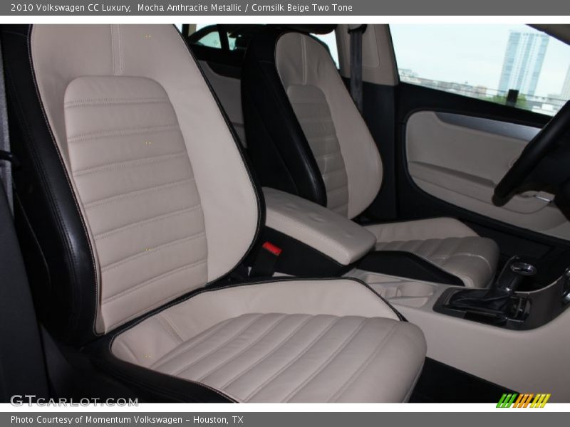 Mocha Anthracite Metallic / Cornsilk Beige Two Tone 2010 Volkswagen CC Luxury