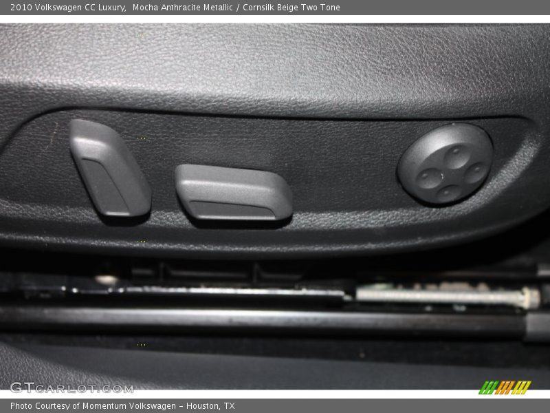 Mocha Anthracite Metallic / Cornsilk Beige Two Tone 2010 Volkswagen CC Luxury