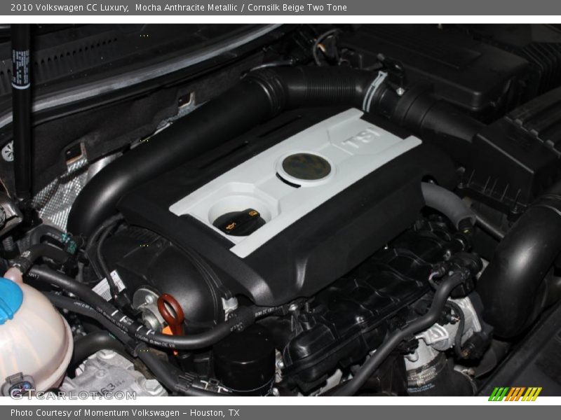 Mocha Anthracite Metallic / Cornsilk Beige Two Tone 2010 Volkswagen CC Luxury