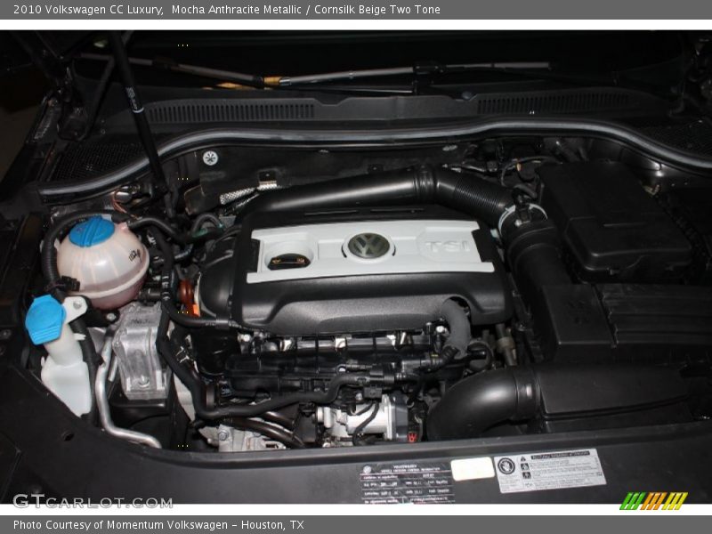 Mocha Anthracite Metallic / Cornsilk Beige Two Tone 2010 Volkswagen CC Luxury