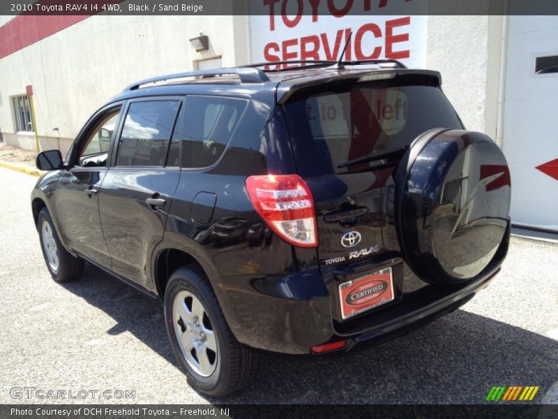 Black / Sand Beige 2010 Toyota RAV4 I4 4WD