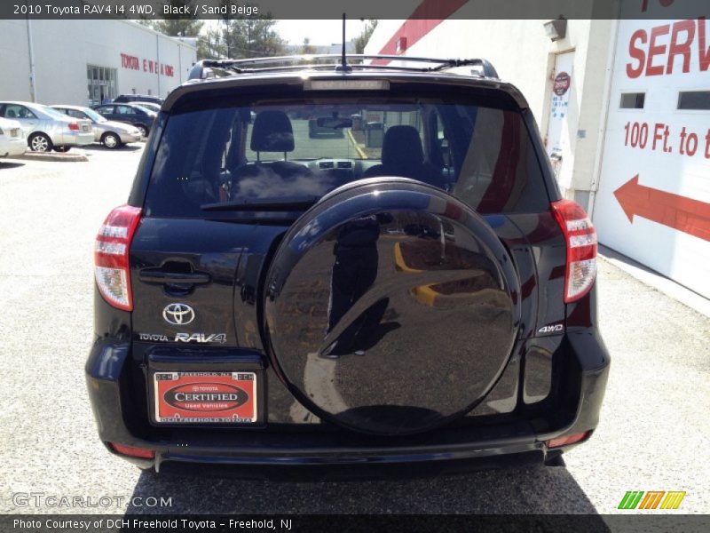 Black / Sand Beige 2010 Toyota RAV4 I4 4WD