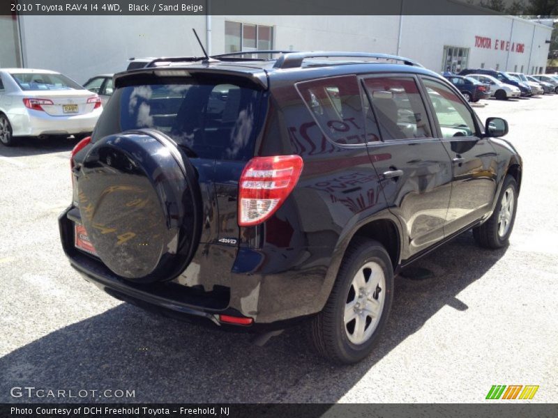 Black / Sand Beige 2010 Toyota RAV4 I4 4WD