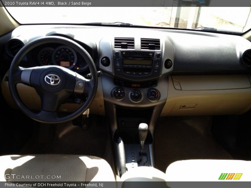 Black / Sand Beige 2010 Toyota RAV4 I4 4WD